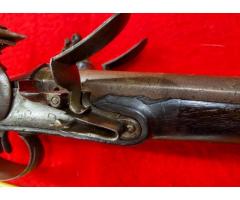 French SXS Flintlock Fowling gun 20 bore