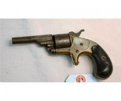 Colt Open Top Pocket Model Revolver MFG 1874 antique