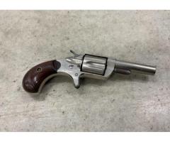 Antique Colt New Line Revolver .30 Rimfire 2-1/4” Barrel Nickel